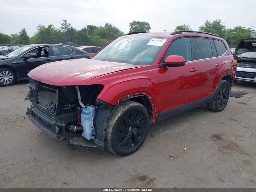 2024 VOLKSWAGEN ATLAS auction photo 2