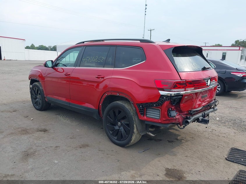 2024 VOLKSWAGEN ATLAS auction photo 3