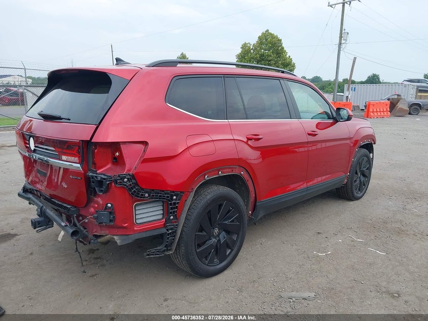 2024 VOLKSWAGEN ATLAS auction photo 4