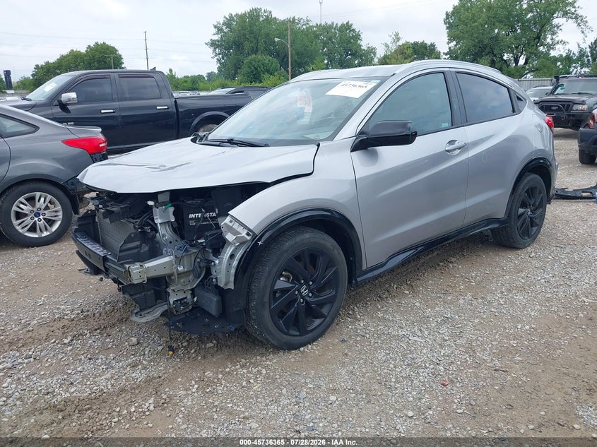 Vin: 3czru6h1xnm707830, lot: 46235069, honda hr-v awd sport 20222