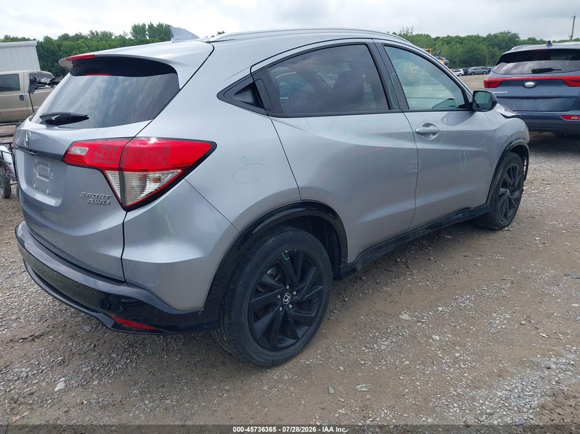 Vin: 3czru6h1xnm707830, lot: 46235069, honda hr-v awd sport 20224