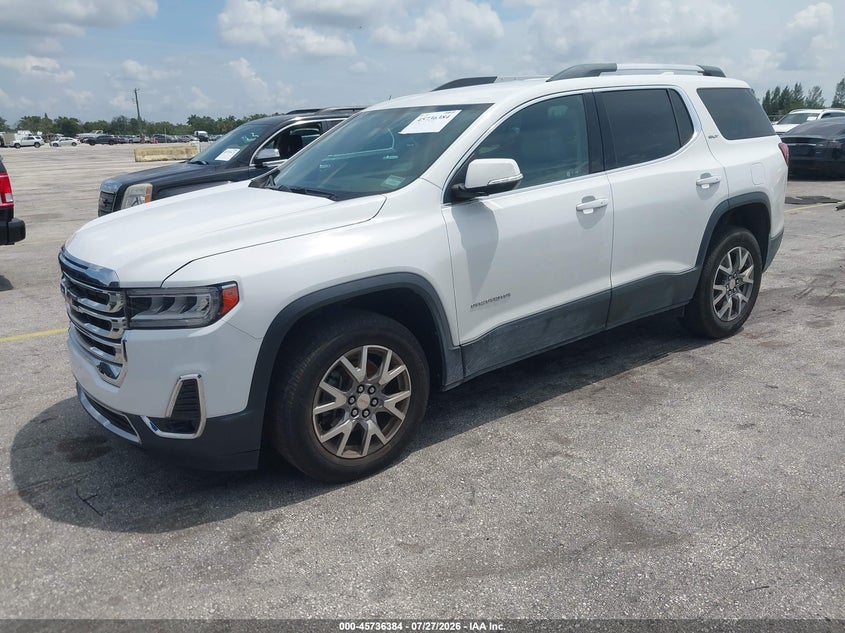 2020 GMC Acadia, Обычный износ, IAAI, VIN 1GKKNMLS7LZ127105 — фото 2