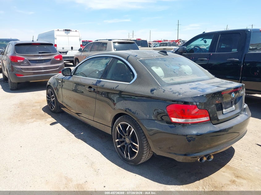 Vin: wbaup7c59cvp23993, lot: 46235092, bmw 128i 20123