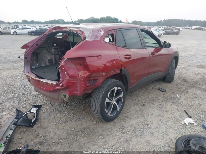 Vin: kl77lgep6sc000443, lot: 46235093, chevrolet trax fwd 1rs 20254