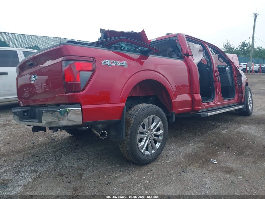 Vin: 1ftfw3l8xrkf33373, lot: 46235096, ford f-150 xlt 20244