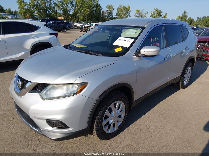 Vin: 5n1at2mv9ec802397, lot: 46235138, nissan rogue s 20142
