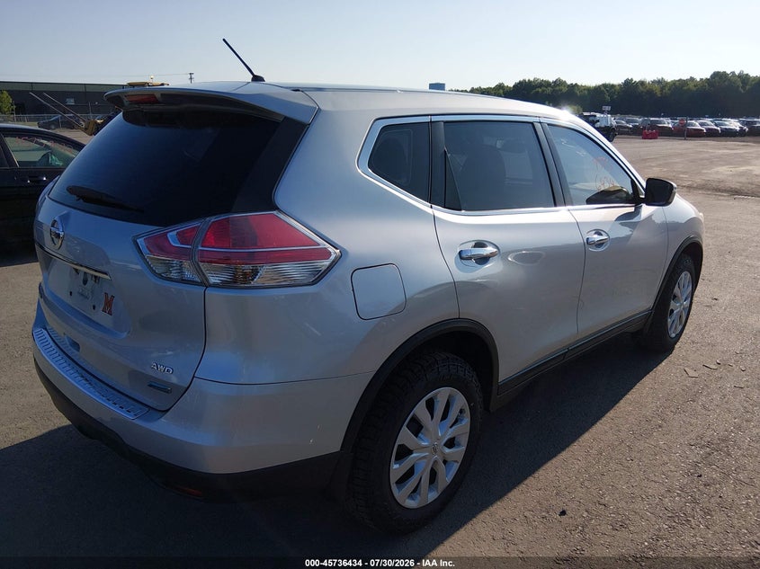 Vin: 5n1at2mv9ec802397, lot: 46235138, nissan rogue s 20144