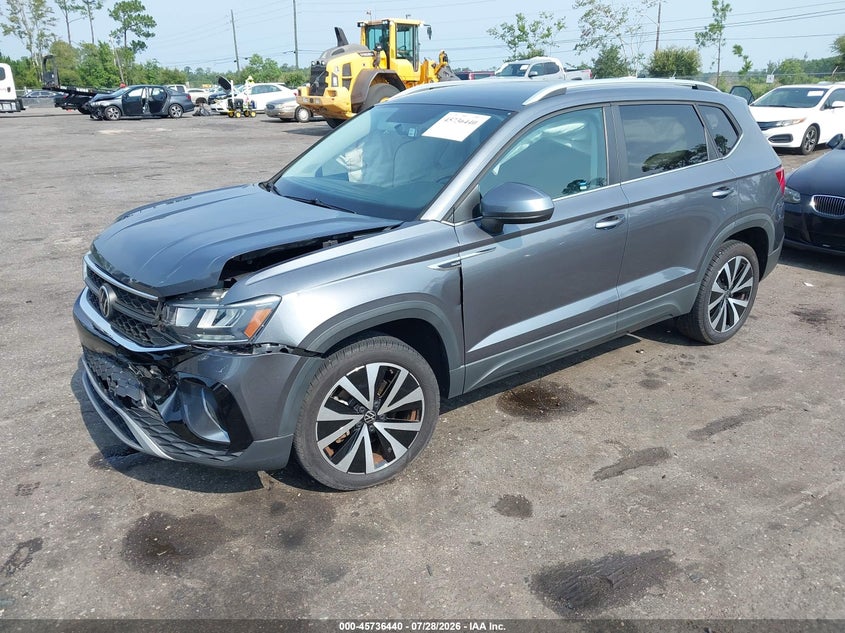 2022 VOLKSWAGEN TAOS auction photo 2