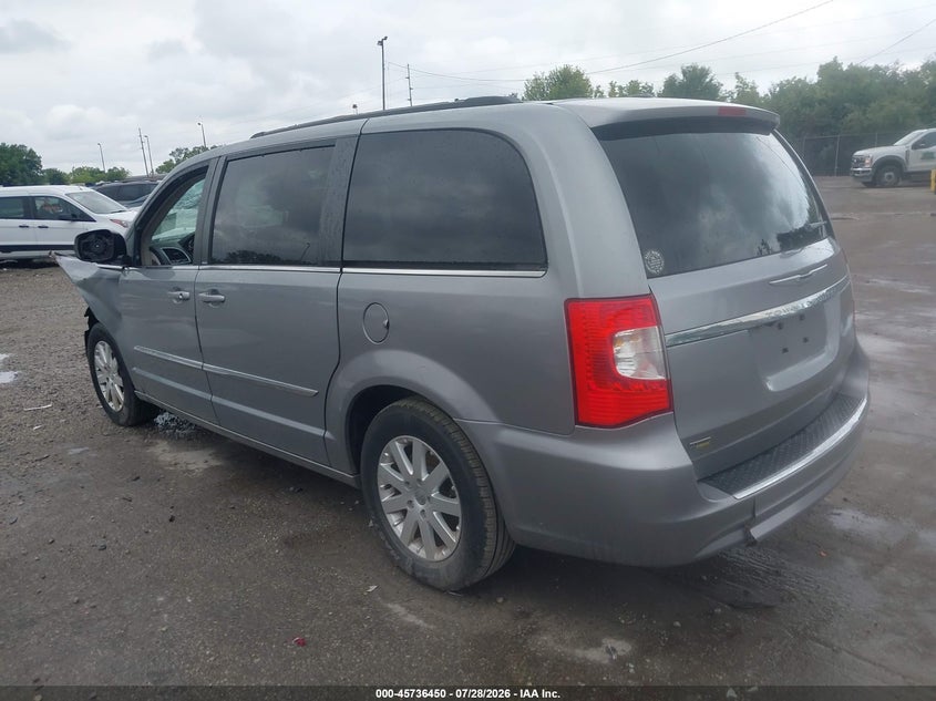 Vin: 2c4rc1bg2er325938, lot: 46235154, chrysler town & country touring 20143
