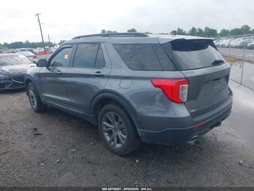 Vin: 1fmsk8dh9ngc38151, lot: 46235161, ford explorer xlt 20223