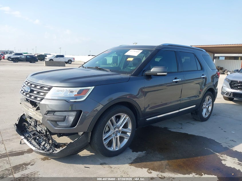 Vin: 1fm5k7f8xhgd85426, lot: 46235164, ford explorer limited 20172