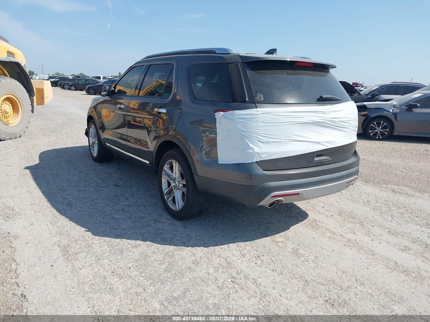 Vin: 1fm5k7f8xhgd85426, lot: 46235164, ford explorer limited 20173