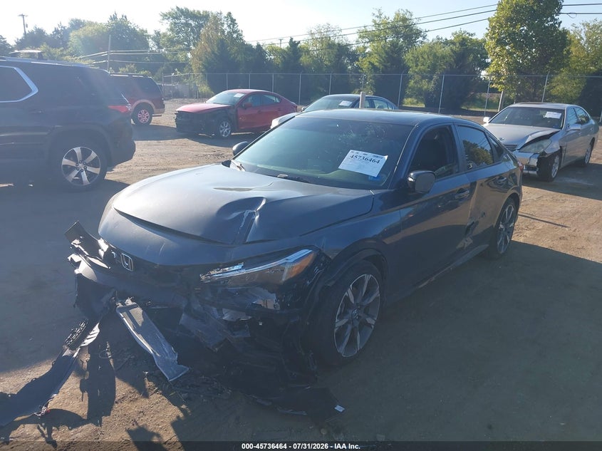 Vin: 2hgfe4f88th334181, lot: 46235168, honda civic hybrid sport/sport touring 20262