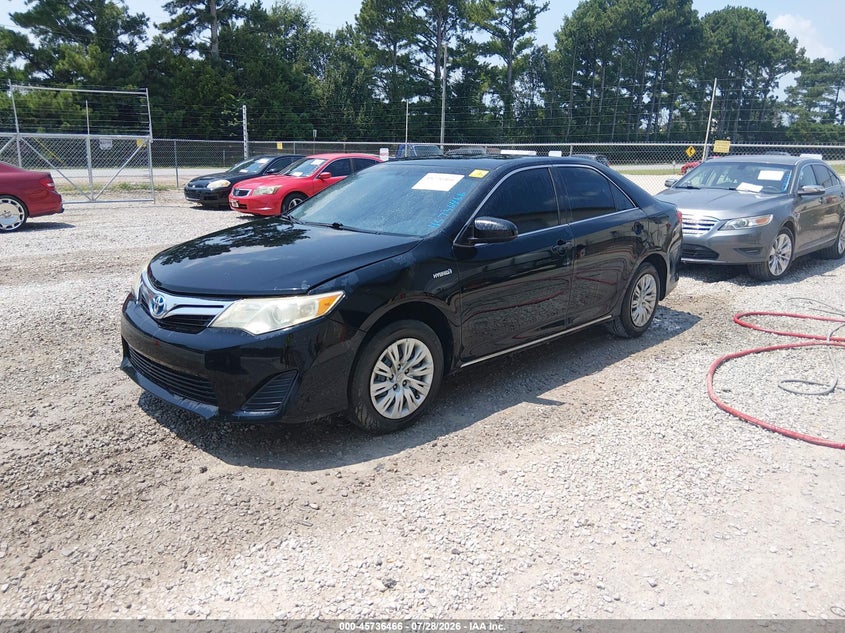 Vin: 4t1bd1fk6du073699, lot: 46235170, toyota camry hybrid le 20132