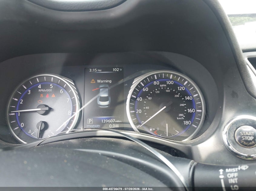 2015 INFINITI Q50 auction photo 7