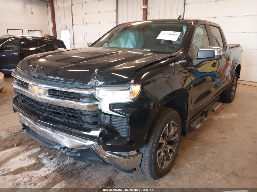 Vin: 3gcpkkek6sg122987, lot: 46235196, chevrolet silverado 1500 4wd  short bed lt with 2fl 20252