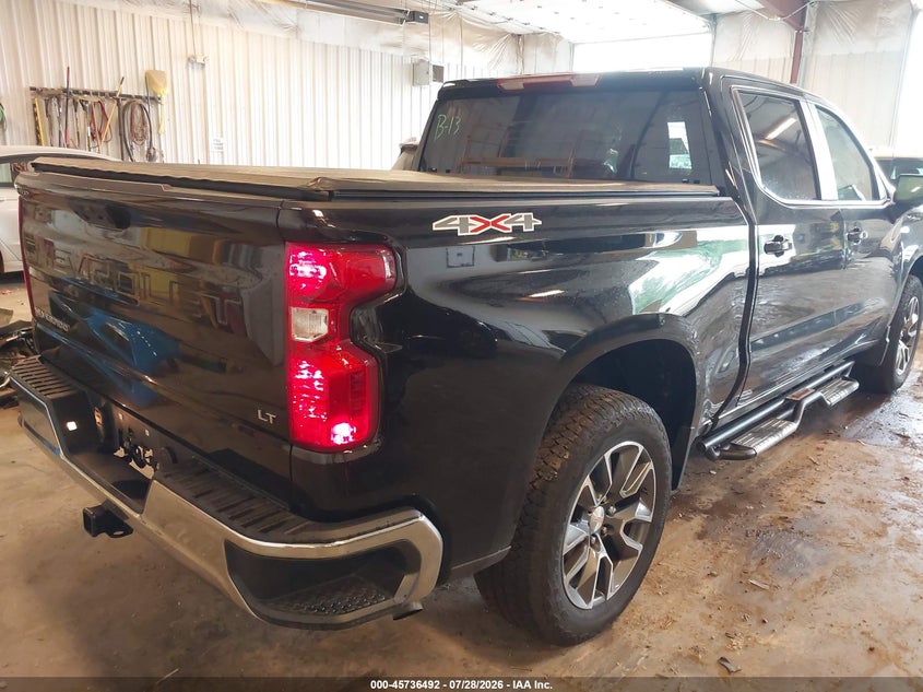 Vin: 3gcpkkek6sg122987, lot: 46235196, chevrolet silverado 1500 4wd  short bed lt with 2fl 20254