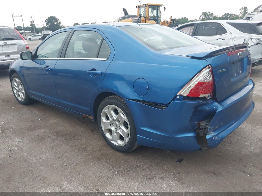 Vin: 3fahp0ha8br218398, lot: 46235202, ford fusion se 20113