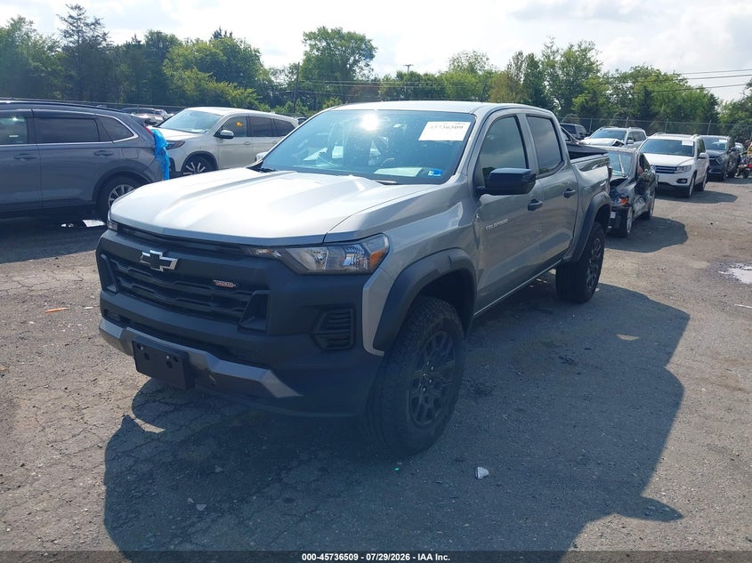 Vin: 1gcpteek4t1227977, lot: 46235213, chevrolet colorado trail boss, 4wd 20262