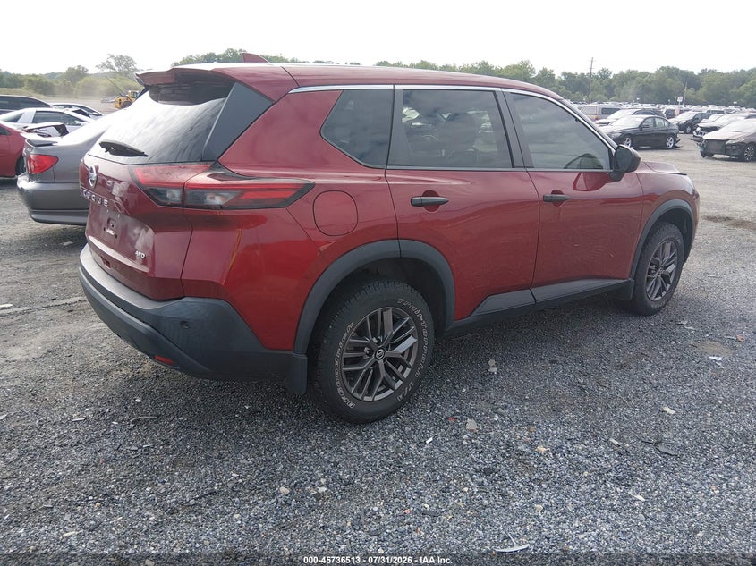 Vin: 5n1at3ab2mc831190, lot: 46235217, nissan rogue s intelligent awd 20214