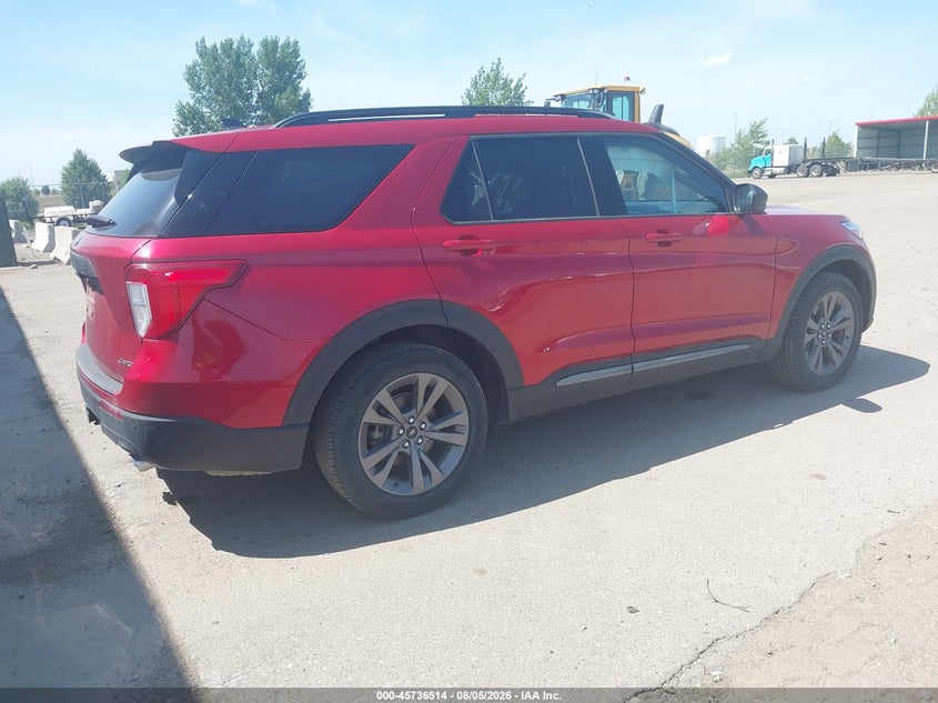 Vin: 1fmsk8dh9mga40815, lot: 46235218, ford explorer xlt 20214
