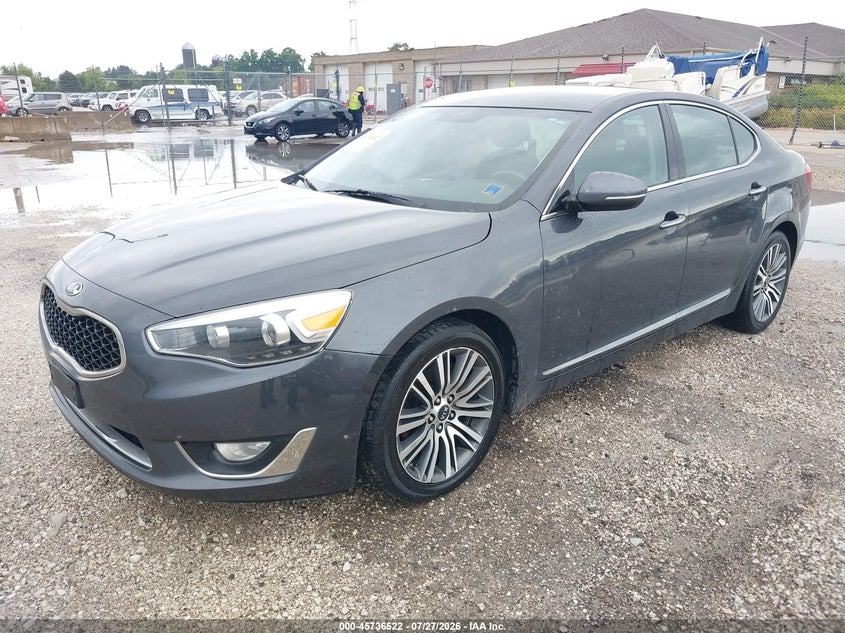 Vin: knaln4d76f5169395, lot: 46235226, kia cadenza premium 20152