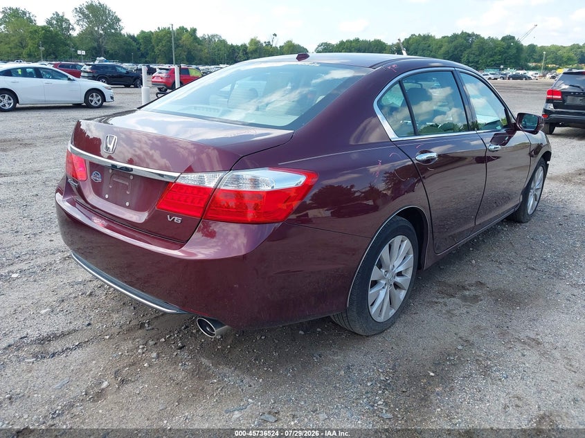 Vin: 1hgcr3f82fa008610, lot: 46235228, honda accord ex-l v-6 20154
