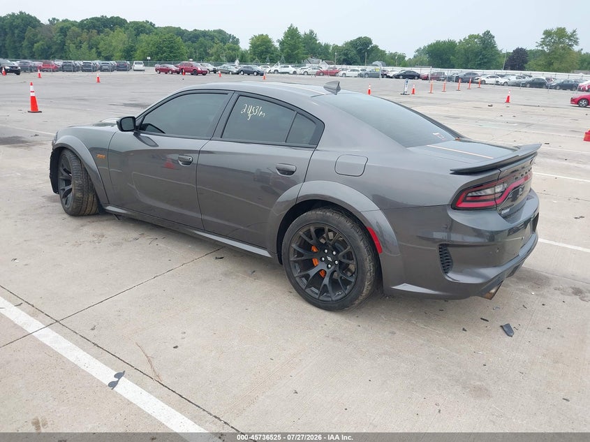Vin: 2c3cdxgj7ph700987, lot: 46235229, dodge charger scat pack widebody 20233