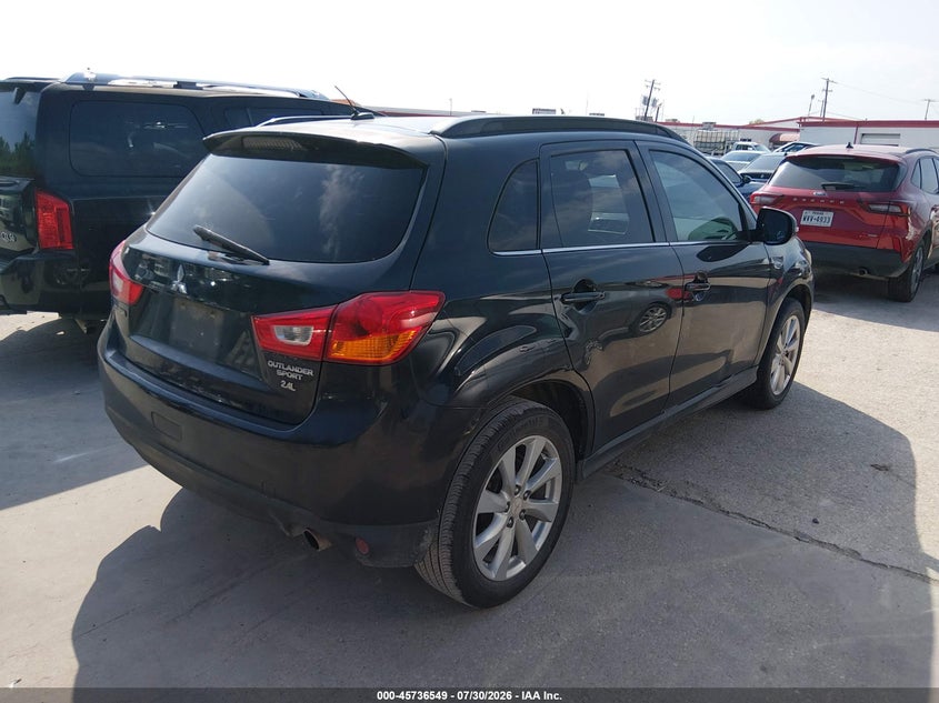 Vin: 4a4ap4aw7fe028103, lot: 46235253, mitsubishi outlander sport gt 20154