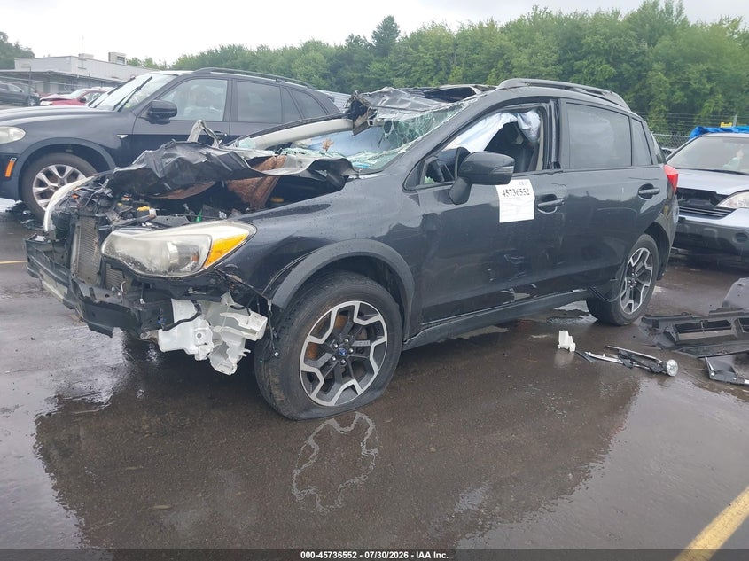 Vin: jf2gpanc5g8339708, lot: 46235256, subaru crosstrek 2.0i limited 20162