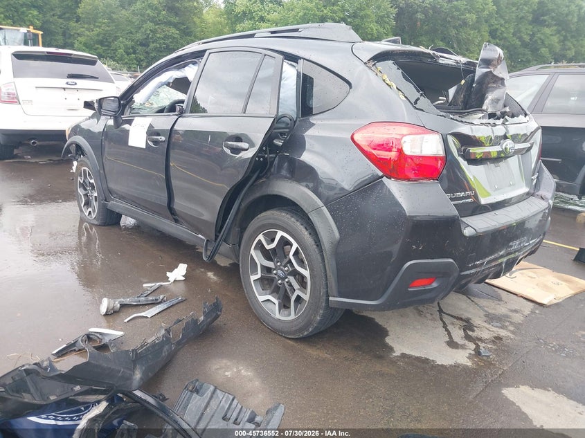 Vin: jf2gpanc5g8339708, lot: 46235256, subaru crosstrek 2.0i limited 20163