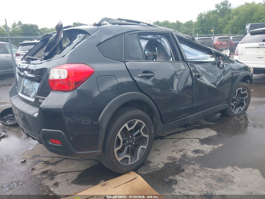 Vin: jf2gpanc5g8339708, lot: 46235256, subaru crosstrek 2.0i limited 20164