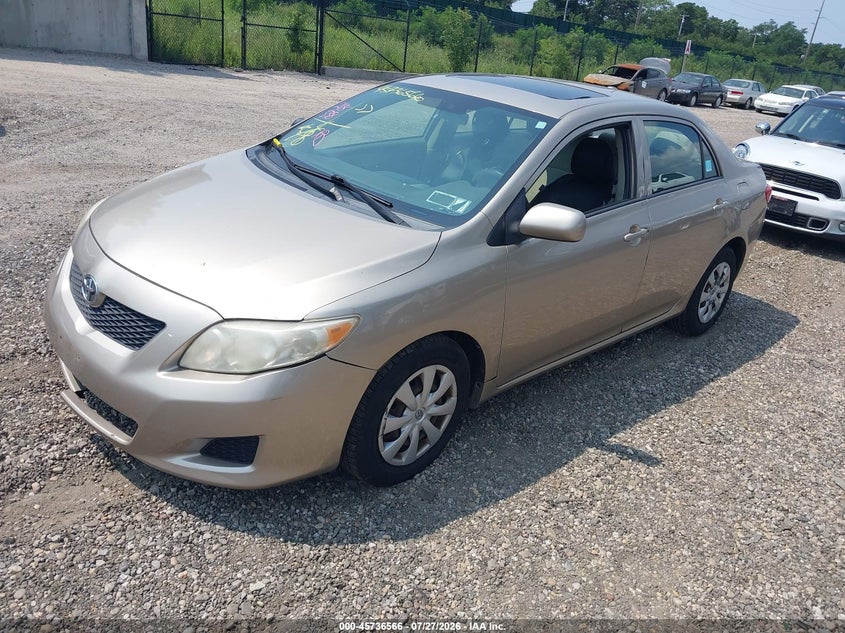 2009 TOYOTA COROLLA auction photo 2