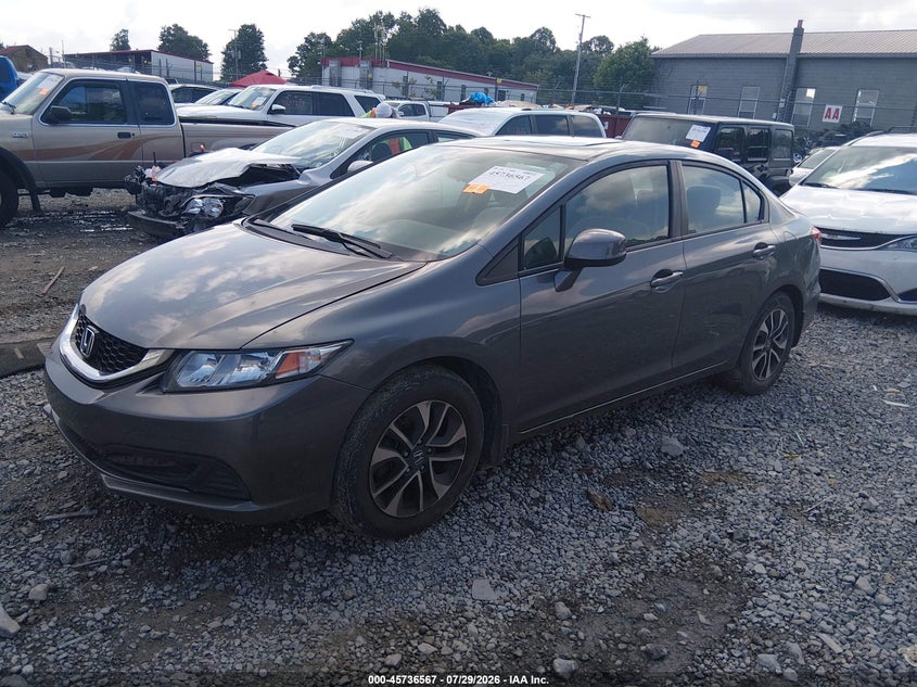 2013 HONDA CIVIC auction photo 2