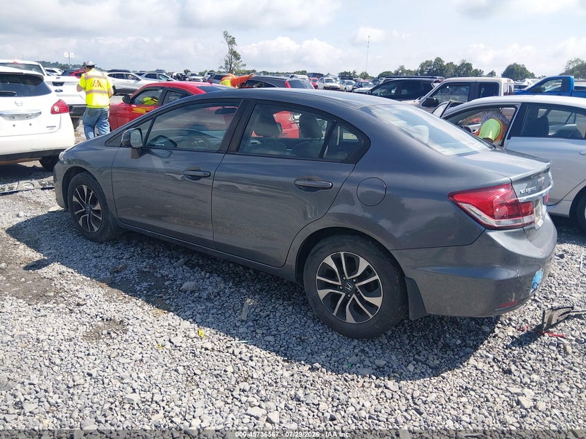 2013 HONDA CIVIC auction photo 3