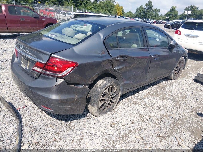 2013 HONDA CIVIC auction photo 4