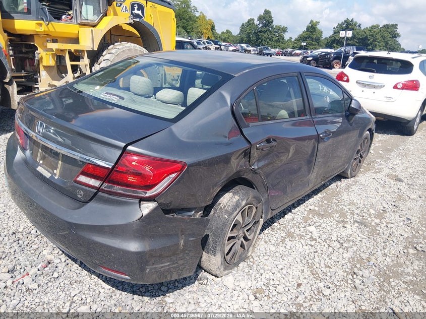 2013 HONDA CIVIC auction photo 6