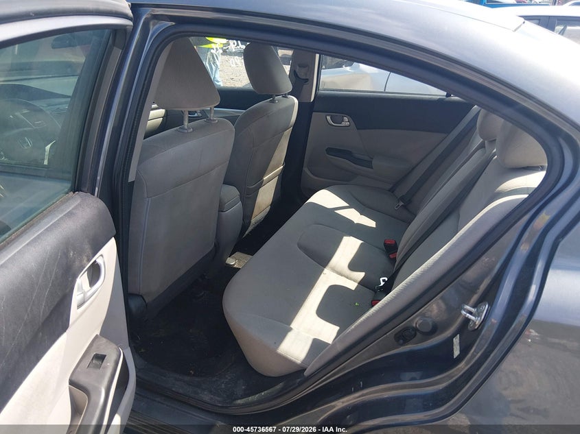 2013 HONDA CIVIC auction photo 8