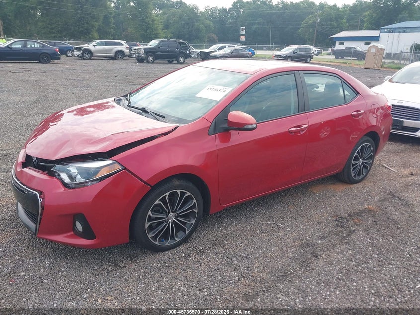 Vin: 2t1burhe4fc314346, lot: 46235274, toyota corolla s plus 20152
