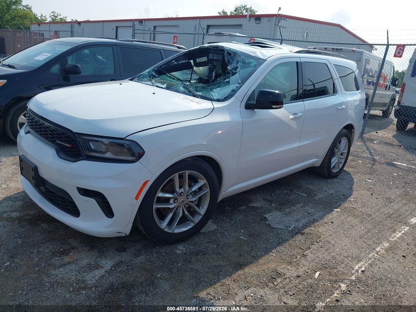 Vin: 1c4rdjdg5sc545895, lot: 46235285, dodge durango gt plus awd 20252