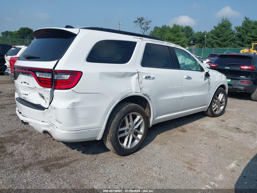 Vin: 1c4rdjdg5sc545895, lot: 46235285, dodge durango gt plus awd 20254