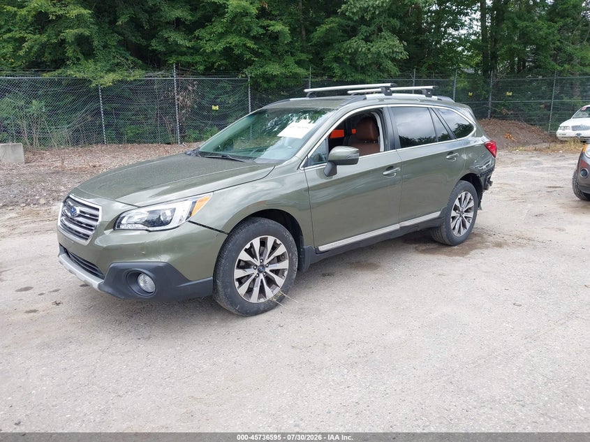 Vin: 4s4bsatc9h3386759, lot: 46235299, subaru outback 2.5i touring 20172