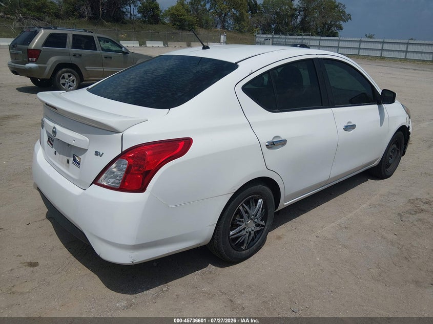Vin: 3n1cn7ap9hl872245, lot: 46235305, nissan versa 1.6 sv 20174