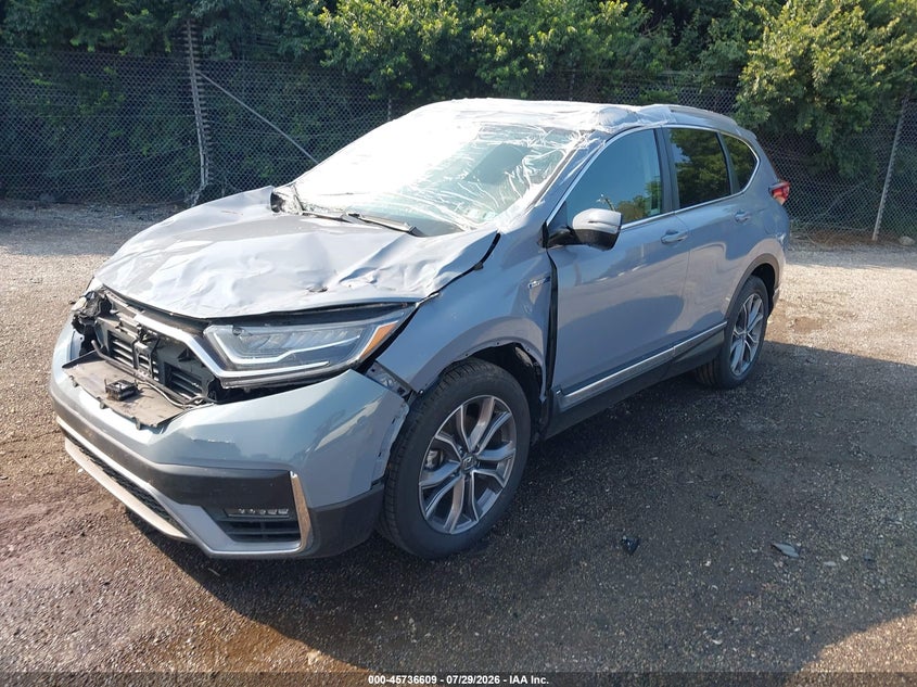 Vin: 7fart6h93me019853, lot: 46235313, honda cr-v hybrid touring 20212
