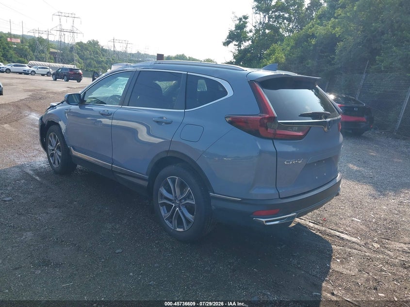 Vin: 7fart6h93me019853, lot: 46235313, honda cr-v hybrid touring 20213