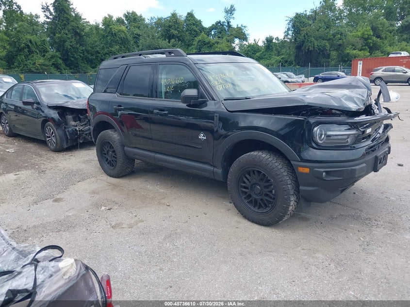Vin: 3fmcr9c69prd95308, lot: 46235314, ford bronco sport outer banks 2023 img_1