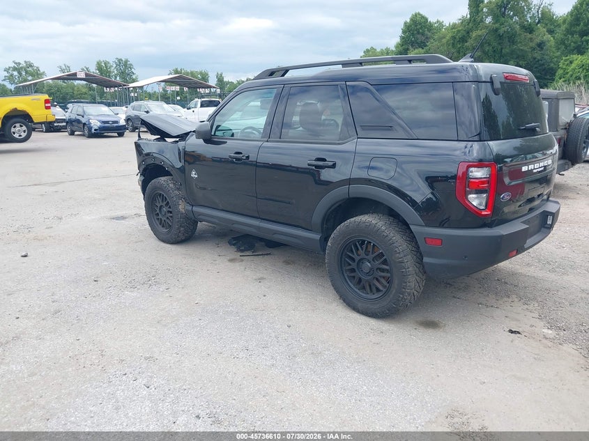 Vin: 3fmcr9c69prd95308, lot: 46235314, ford bronco sport outer banks 20233
