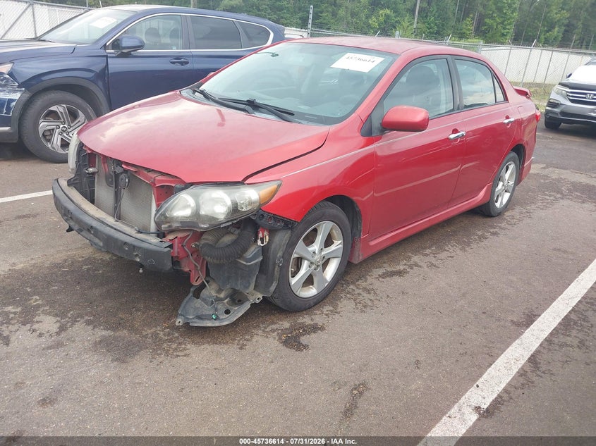 2012 TOYOTA COROLLA auction photo 2