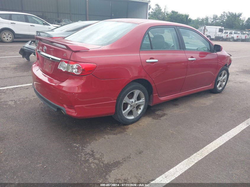 2012 TOYOTA COROLLA auction photo 4