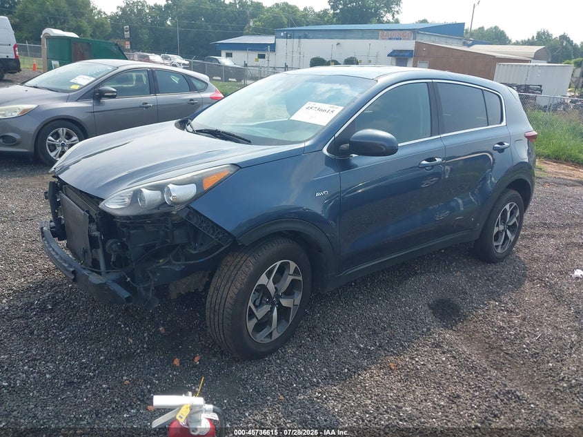 Vin: kndpmcac8l7788440, lot: 46235319, kia sportage lx 20202